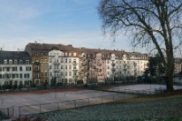Tennisplätze an der Gundeldingerstrasse